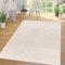 TT Home In-& Outdoorteppich Wetterfest Balkon Schlafzimmer Boho Skandi Motiv Unifarben, Farbe:Creme 2, Größe:200x290 cm