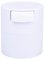 NAUZE Eyelash Glue Container Storage Eyelash Extensions Adhesive Jar Portable Sealed Tank Lash Supplies Lash Organizers for Women Grafting Eyelash Home DIY or Travel (White)