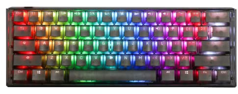 Ducky One 3 Aura Black Mini Gaming Tastatur, RGB LED - Gateron Baby Kangaroo (US)