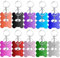 Hundemarke Knochen Hundemarken aus Aluminium 20Stk Erkennungsmarke Rohling 2,5 x 3,8cm Adressanhänger hund Wasserdicht mit 20 Hundemarke Kette für DIY Hunde und Katzen Haustier-Erkennungsmarke