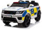 Karlhome 12V Kids Ride On Police Car, Electric Car Portable 2 Motors w/Parental Remote Control, LED Siren Flashing Light, USB, Bluetooth for 3-6 Children