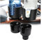 CGEAMDY Doppelter Autobecherhalter, Auto 2 in 1 Multi-Funktions-Flaschen-Halter, Universal-Flaschenhalter für Den Fahrzeuginnenraum für Wasser Kaffee Flasche(Schwarz)