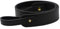 Banbeln Damen Tasche Picotin 18 22 Lock Bag Strap Cross Body Länge 67cm breite Lederriemen (01-Noir-Schwarz,Gold-Knopf)