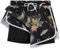 APTRO Damen Badeshorts Badehose Schwimmshorts Beach Strand Surf Shorts mit Innenhose Netz Blumen W77 M