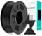 SUNLU Hohe Geschwindigkeit PLA Filament 1.75mm, 3D Drucker PLA Filament mit Hoher Fließfähigkeit, Entwickelt für schnelles 3D Drucken, Rapid HS-PLA, Maßgenauigkeit +/- 0.02mm, 1KG Spule Black