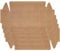 Dauerbackfolie, 5Pcs Backpapier Kastenform, 43 * 24cm Das Premium Backpapier Backfolie Wiederverwendbar HitzebestäNdig, Antihaftbeschichtet Backzubehör Teflon Antihaft Beschichtung (Braun)