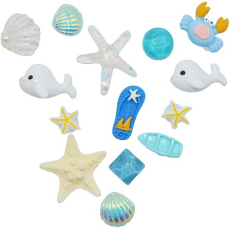 Charmes de Chaussure,Bleu mignon en forme de chaussures pour Bracelet,Décorations de Plage pour l'été Charmes de Chaussure,Shoe Decoration Charms,Différentes Formes de Chaussures en Forme de Croco
