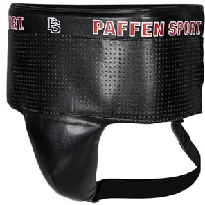 Paffen Sport «PRO» Wettkampf- und Trainings-Tiefschutz; schwarz; S/M