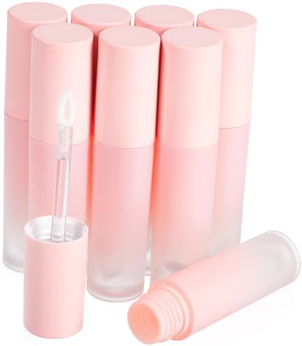 OHPHCALL 8stücke Leere Lip Gloss Tuben Mit Lippenbalsam Behälter Für Kreative Lippenpflege Für Anwendungen