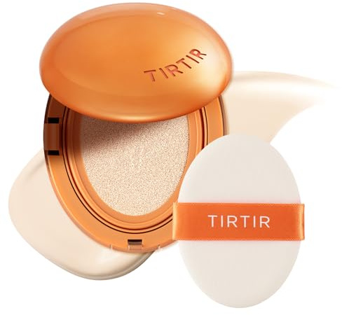 TIRTIR Mini-Maske, Geeignet Für Ai Filter Cushion Foundation, Ai-Like, Halbmatte Oberfläche, Bis Zu 72 Stunden, Mittlere Bis Vollständige Deckkraft, 0,15 Unzen, 13N Fair Ivory