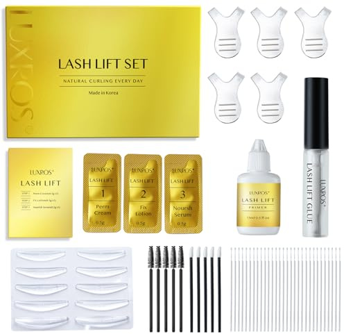 AYASAL Wimpernlifting Set: Koreanische Formel für Wimpern Lifting, Lash Lifting – Schonendes, Thio-freies Wimpernlifting Set mit detaillierter Anleitung für den Heimgebrauch