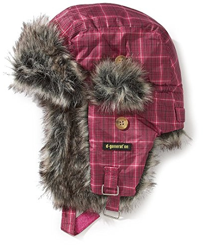 Döll Fliegermütze mit Pelz pink Gr. 57