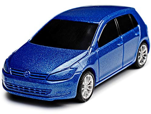 Rietze Volkwagen Golf VII Blau 5 Türer Ab 2012 1/64 Modell Auto