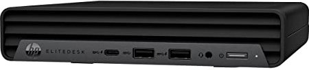 HP EliteDesk 800 G6 Desktop Computer - Intel Core i7 10th Gen i7-10700 Octa-core (8 Core) 2.90 GHz - 16 GB RAM DDR4 SDRAM - 512 GB NVMe M.2 PCI Express SSD - Desktop Mini - Black
