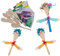Craftplay Wooden spoon people activity pack | Pack of 10 spoon puppets