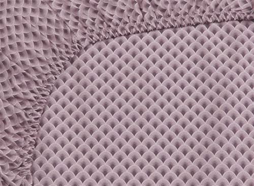 Pip Studio Spannbettlaken Suki Mauve 160x200