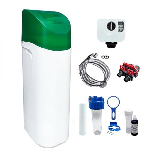Adoucisseur D'eau 30l Vanne Canature Complet Avec Accessoires - 1 à 6 Personnes