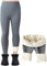 Kefiyis Thermoleggins für Mädchen Gefütterte Thermo Leggings Kinder Baumwolle Dick Warm Lange Winterleggins