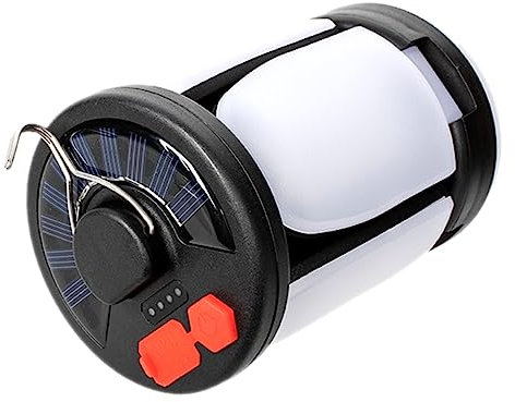 BESPORTBLE Lámpara De Camping Led Solar Para Exteriores Para Camping Picnic y Emergencias Luces Solares Duraderas