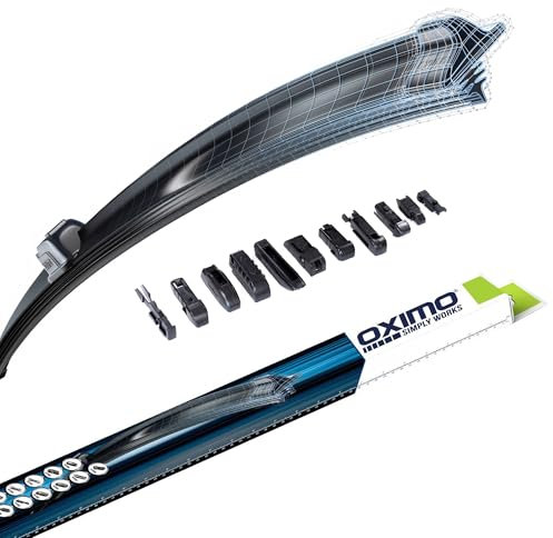 MOTOS Scheibenwischer Set für Peugeot 107 B0 06.2005-12.2014 - Modernste Konstruktion, scheibenwischer vorne, Extrem leise, Langlebig & Wetterfest, TÜV & REACH Zertifiziert