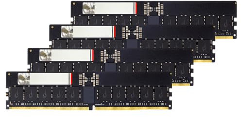 G.SKILL G5 Neo Series (AMD Expo) DDR5 RAM 128GB (4X 32GB) 6400MT/s CL32-39-39-102 1.40V Desktop Workstation Computer Memory R-DIMM - Black (F5-6400R3239G32GQ4-G5N)