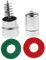 Amosfun Spazzola Per Pile a Batteria Fare Automobile Grasso Tipo Ragazzi Marino Potente Pesante Detergente Per Batterie Spazzola Per Batteria Auto Lega Di Alluminio Silver