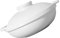 Cabilock Casserole à haute température isolé le potage argile bouton domestique cocotte ménagère pots en céramique pour marmite en céramique avec couvercle cocotte maison blanche