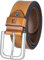 Pierre Cardin Gürtel Herren Vollledergürtel aus Vollrindleder, 40 mm breit, kürzbar, Gürtel, Ledergürtel, Jeans-Gürtel, cognac, Größe/Size:110, Farbe/Color:braun
