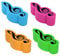 Agifty Caja 4 Gomas Borrar Clave De Sol E - 1028 Colores Varios