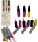 Empire Collection Nail Art Pens Set Varnish Polish Decorate Design Nails (6 Pens Neon Gems)
