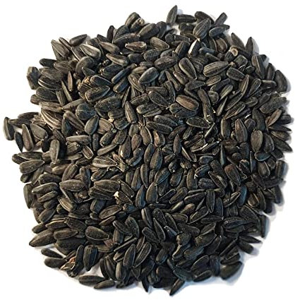 Complemento alimenticio Premio. Pipa Negra de Girasol para Aves, Palomas, jilgueros, gallinas, Pollos, faisanes Sunseed 1,5 Kg