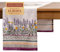 Maison d' Hermine Tischläufer, 100% Baumwolle, dekorativer Oster-Tischläufer, waschbarer Tischläufer für Zuhause, Restaurant, Buffetparty und Camping, Fanny Lavender – Frühling/Sommer (50cm x 150cm)