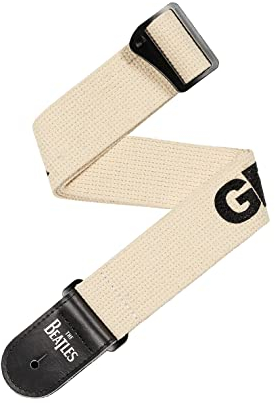 D'Addario Beatles Cotton Guitar Strap, Get Back
