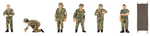 Faller 151752 Soldaten im Sanitätsdienst, Weiß