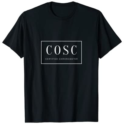 COSC-zertifizierte Chronometer-Uhr T-Shirt