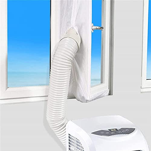 AC Window Seal Kit For Portable Air Conditioner And Tumble Dryer Compatible With All Mobile Air Conditioning Unit Door Drain Seal Kit With Zip No Need For Drilling Holes Universal ( Size : 3m/118in )