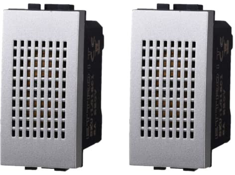 2 Pezzi Suoneria, Compatibile Con Bticino Living Light (Grigio)