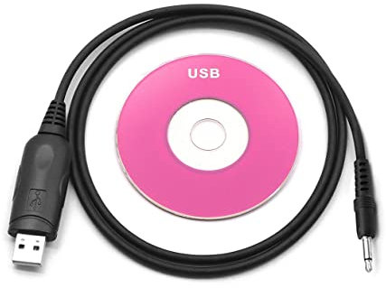 NEWASHAN USB-Programmkabel kompatibel mit Icom Radio CI-V IC-275 IC-706MK2G IC-707 IC-718 IC-735 IC-746 IC-756Pro IC-910 IC-7000 IC-7100 IC-7300 IC-9100 ID-5100 00 Klonen Kabel Cat Lead Wire CT-17