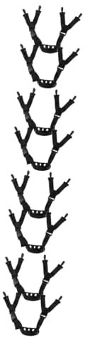 DOITOOL Leichter Schutzhelm 8 STK Helmband Schutzhelm-kinnriemen Für Elastischer Kettenriemen Fahrradhelm Kinnriemen Cowboyhut Zubehör Helmförmiger Kinnriemen Ersatzteile Mann Erwachsener Polyester