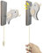 Kreative Holzpecker Türklingel für Kinderzimmer Tür Dekoration und Spielzeug,kreative DIY Holzglocke für Geschäft (white wood)