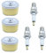 Kit di filtri dell'aria con prefiltro per Honda GX160 GX200 GX140 GX100 GX110 GX120 ADEFOL Filtro aria con Candela Ricambi
