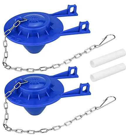 Bakkeny 2 Pcs Toilet Flapper Replacement Kit Universal Compatible with Toilet Tank
