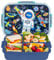 PinkSheep Bento Lunch Boxen für Kinder, 1200ml BPA-freie leckagesichere Kinder Lebensmittelbehälter mit 3 Fächern, zurück zu Schulschülern Daycare Lunches/Snack Container