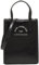 KARL LAGERFELD Kleine Tragetasche mit Logo Rue St.Guillaume aus Metall, Schwarz, Schwarz , Small