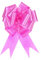 QUARKZMAN 10pz 12cm Grande Fiocco Tirante Grandi Fiocchi Regalo Nastri Rosa Rossa per Cesti Auto Matrimonio Regali Fiocco di Natale