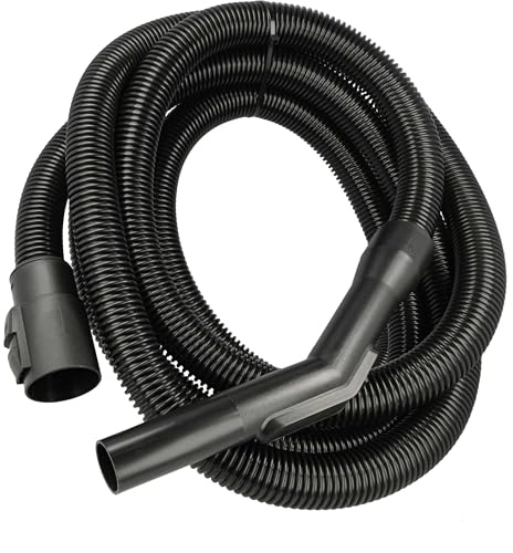 vhbw Tuyau flexible compatible avec Kärcher A 2554 Me | A 2534 pt, A 2254 Me, A 2251 Me F1, A 2500 aspirateurs - 5 m, poignée