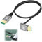 Raykce 8K 2M HDMI 2.1 Kabel, 480 Gbit/s High-Speed-Ethernet - 90 Grad Ultra High Speed HDMI zu HDMI Kabel 8K@60Hz 4K@120, kompatibel mit PS5, PS3, PS4, PC, Projektor, HDTV, Xbox