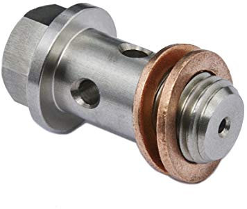 PrecisionGeek – Hohlschraube, Banjo Bolt M12 x 1,5 mm – 2 mm Drossel – Turbo-Ölzufuhr-Ersatz 3/6/Gang