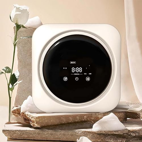 HQYMXYGEUR 3.5l Portable Electric Clothes Dryer,Fully Automatic Mini Dryer,Compact Front Loading Clothes Dryer,All-in-One Washing Machine