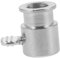 Yardwe Barbecue Accessoire rôtissoire Support de Broche de Grille Support de Grillage Auto Plateau tournant Paresseux Cage Bouchon de Tige de tournebroche kit de rôtisserie Le Fer Silver